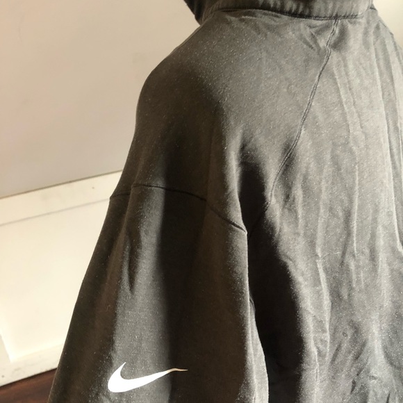 🧺NFL Nike Broncos Gray Long Sleeve Quarter Zip On Field Apparel, size XL - Picture 5 of 6